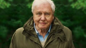 Portrait of Sir David Attenborough