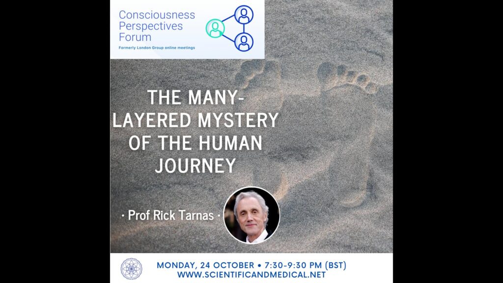 rick tarnas the many layered mystery of the human journey consciousness perspectives forum 24th october 2022 vimeo thumbnail