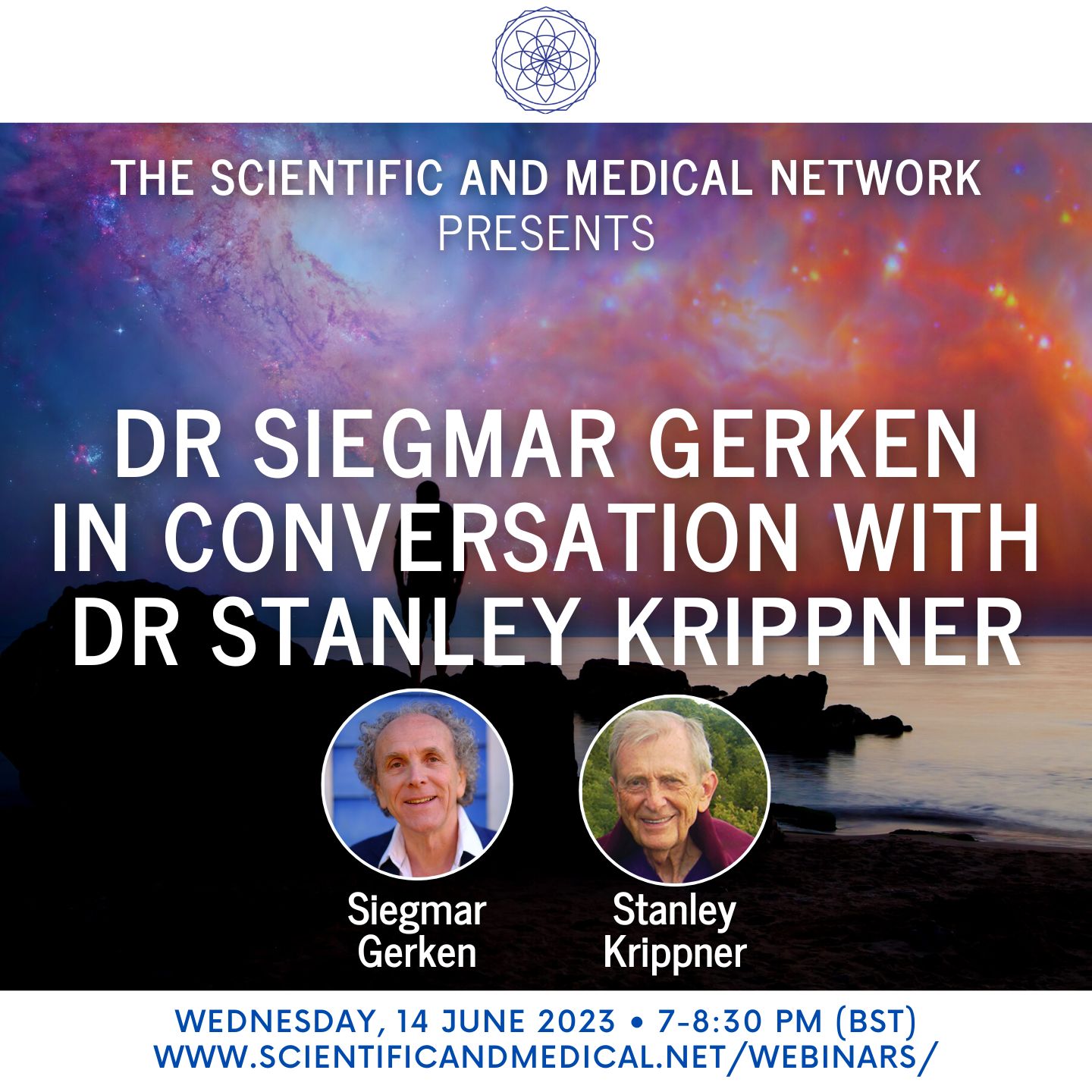 Dr Siegmar Gerken in conversation with Dr Stanley Krippner