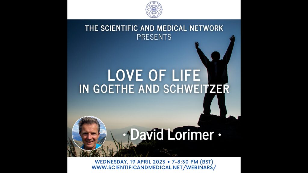 qa david lorimer love of life in goethe and schweitzer 19 april 2023 vimeo thumbnail