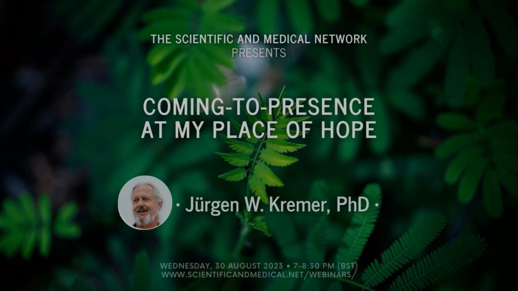 jurgen werner kremer coming to presence at my place of hope 30 august 2023 vimeo thumbnail