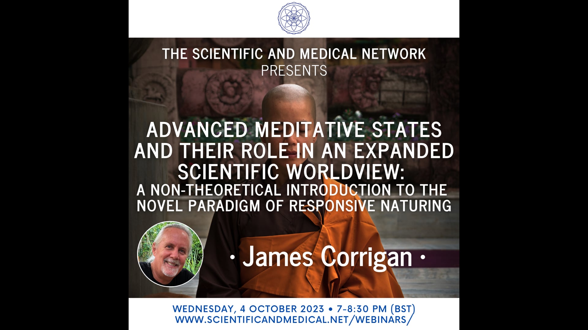 James Corrigan Advanced Meditative States. 04 October 2023
