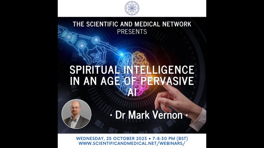 mark vernon spiritual intelligence in an age of pervasive ai 25 october 2023 vimeo thumbnail