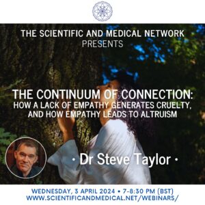 Dr Steve Taylor The Continuum of Connection How a lack of empathy generates cruelty and how empathy leads to altruism