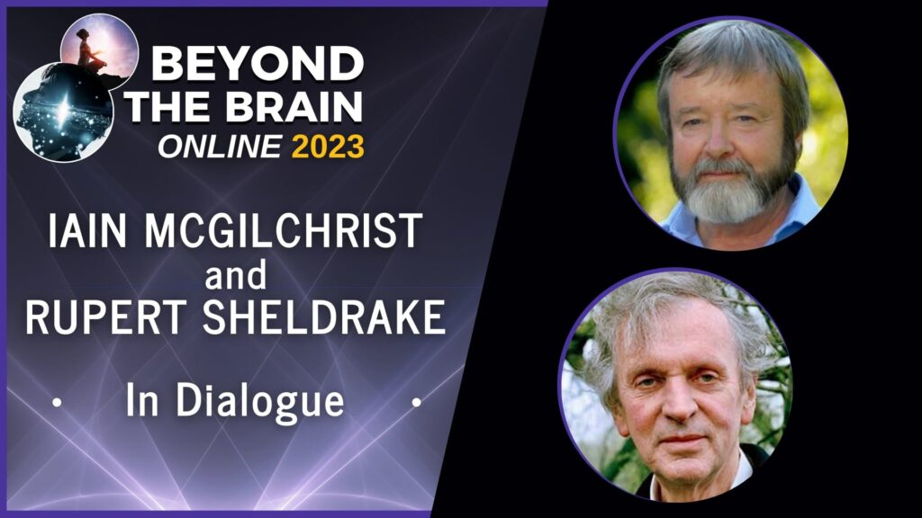 dr rupert sheldrake and dr iain mcgilchrist in dialogue saturday morning beyond the brain 2023 vimeo thumbnail