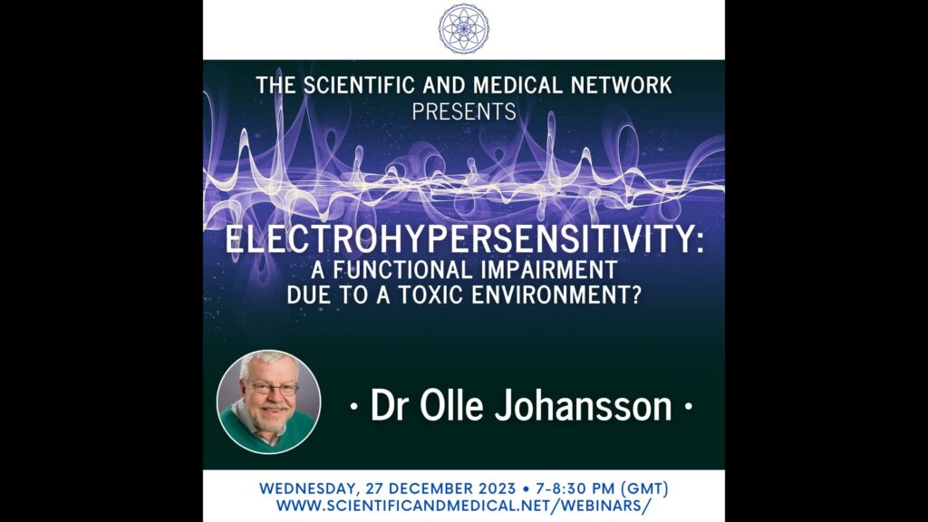 olle johansson electrohypersensitivity a functional impairment due to a toxic environment 27 december 2023 vimeo thumbnail
