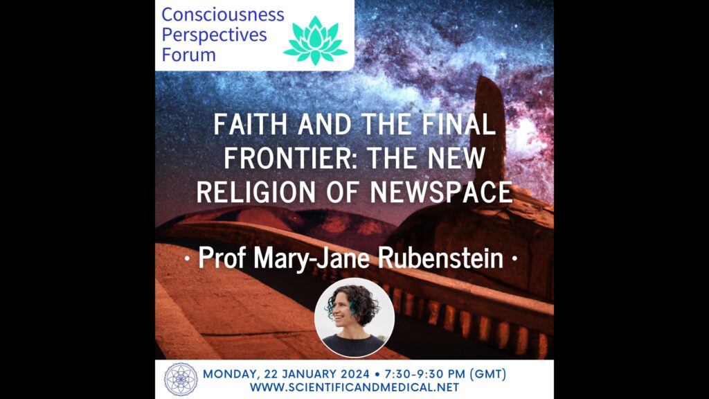 mary jane rubenstein faith and the final frontier consciousness perspectives forum 22nd january 2024 vimeo thumbnail