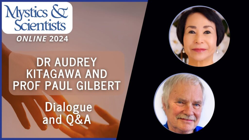 14 dialogue paul gilbert and audrey kitagawa sunday morning mystics and scientists 2024 vimeo thumbnail