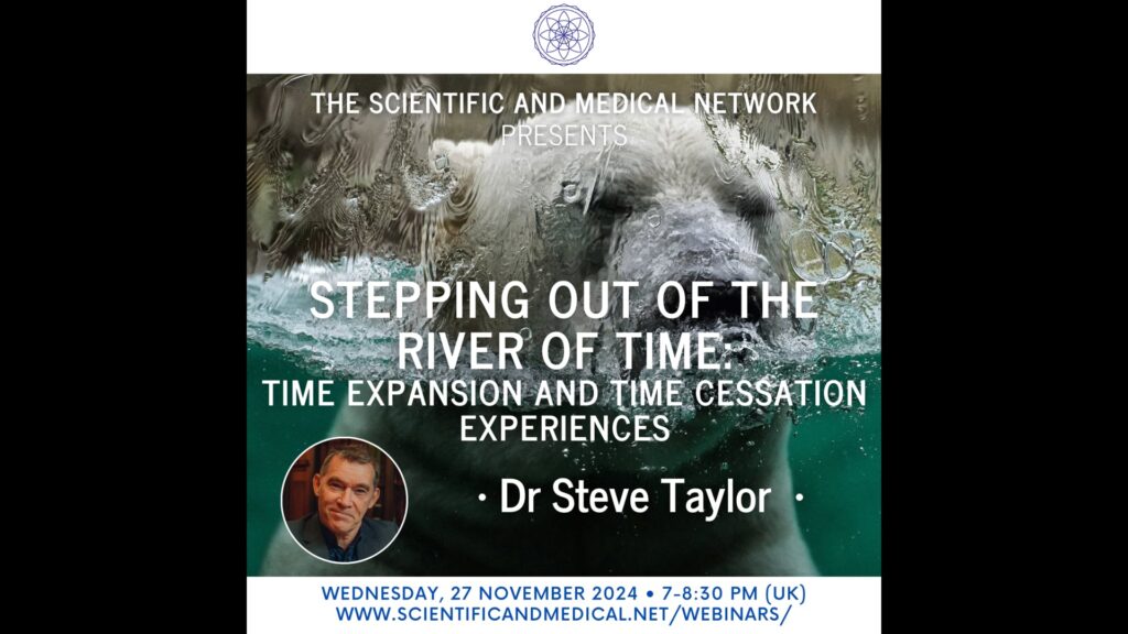 qa steve taylor stepping out of the river of time time expansion and time cessation experiences 27 november 2024 vimeo thumbnail