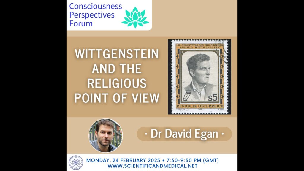 david egan wittgenstein and the religious point of view consciousness perspectives forum 24th february 2025 vimeo thumbnail