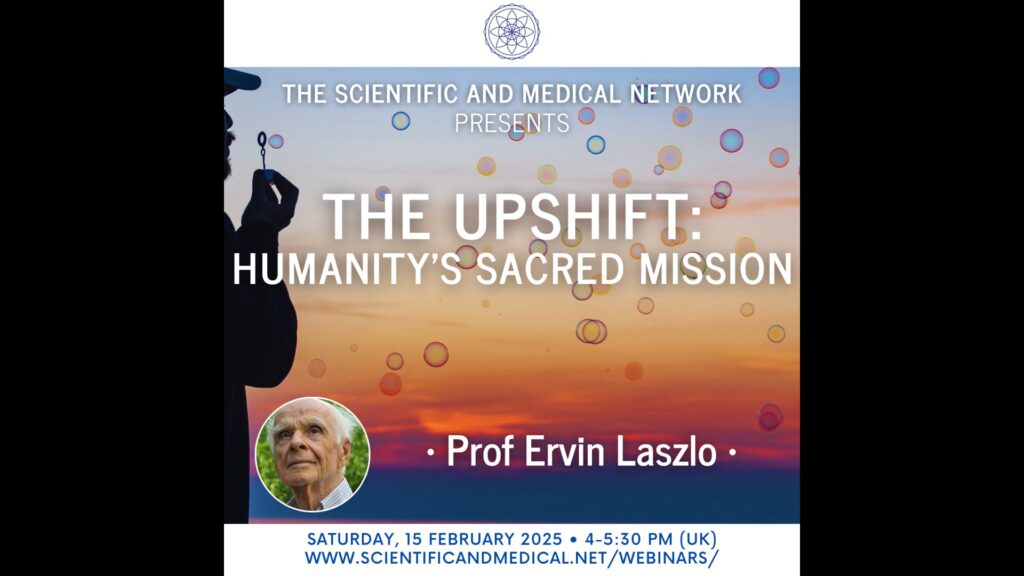 qa ervin laszlo the upshift humanitys sacred mission 15 february 2025 vimeo thumbnail