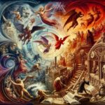 an abstract representation of A Historical Perspective on the christian devil 2