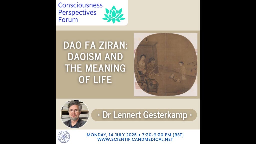 lennert gesterkamp dao fa ziran daoism and the meaning of life consciousness perspectives forum 14th july 2025 vimeo thumbnail